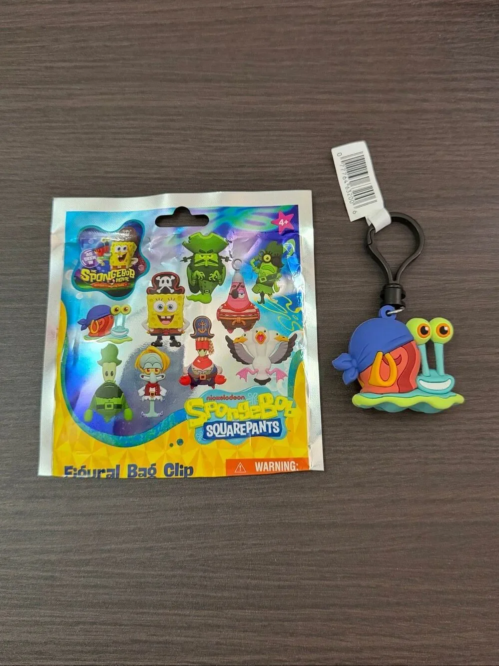 The SpongeBob Movie: Search for SquarePants Bag Clip Keychain - Gary